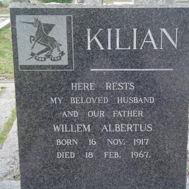 KILIAN Willem Albertus 1917-1967