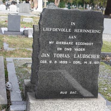 LAUBSCHER Jan Tobias 1899-1971