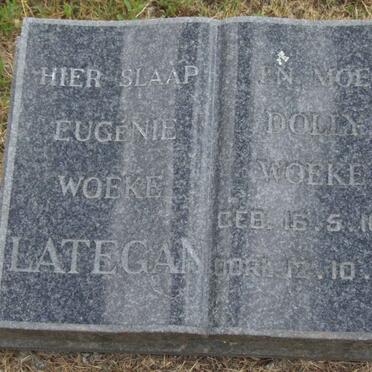 LATEGAN Eugenie Woeke :: LATEGAN Dolly Woeke 1895-1971
