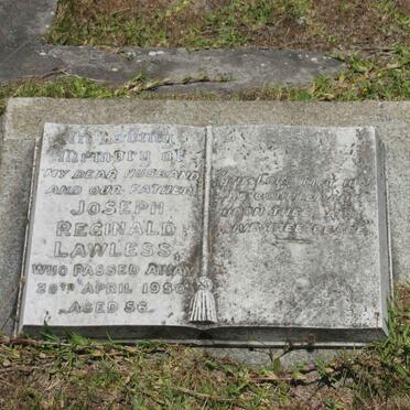 LAWLESS Joseph Reginald -1950