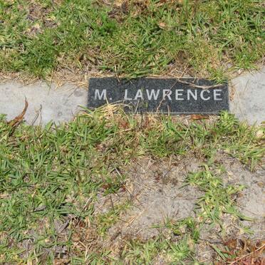 LAWRENCE M.