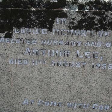 LEE Arthur -1955