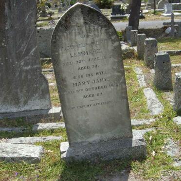 LEMMERZ Augustus Johan -1918 &amp; Mary Jane -1926