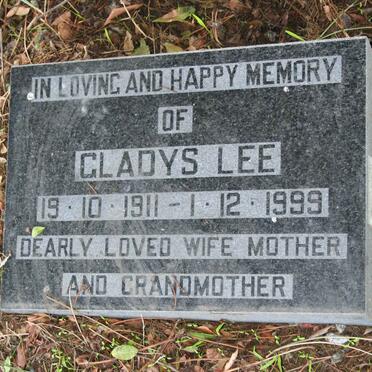 LEE Gladys 1911-1999