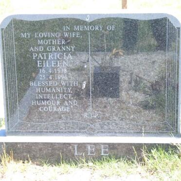 LEE Patricia Eileen 1938-1996