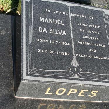 LOPES Manuel Da Silva 1904-1992