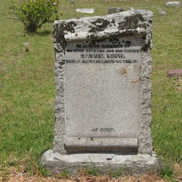 LOUW Samuel -1945