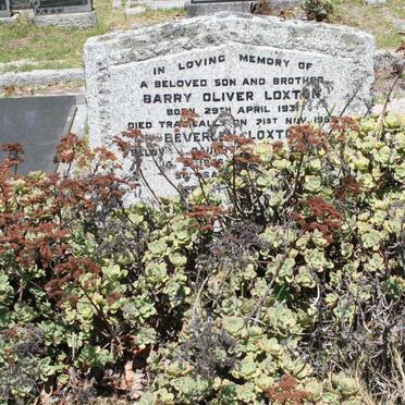 LOXTON Beverley :: LOXTON Barry Oliver 1931-1959