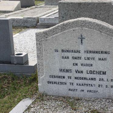 LOCHEM Hans, van 1928-1973