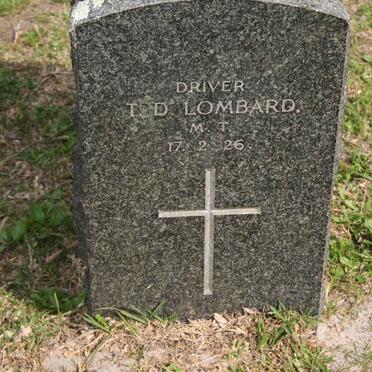 LOMBARD T.D. -1926