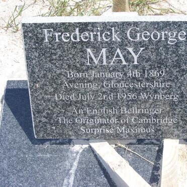 MAY Frederick George 1869-1956