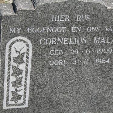 MALAN Cornelius 1909-1964