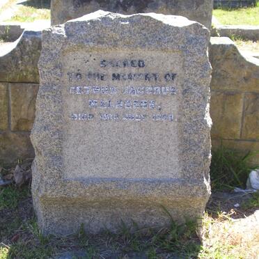 MALHERBE Petrus Jacobus -1938