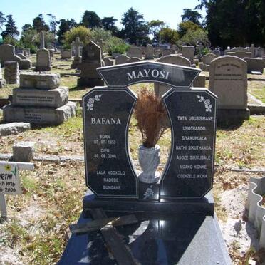 MAYOSI Bafana 1953-2006
