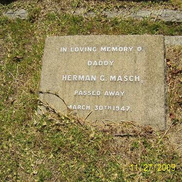 MASCH Herman G. -1947