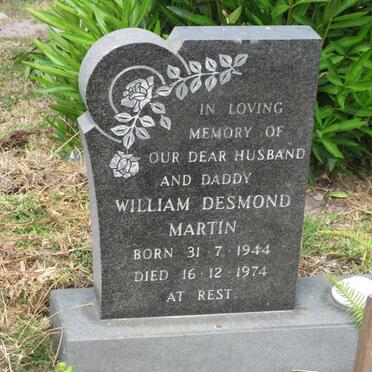 MARTIN William Desmond 1944-1974