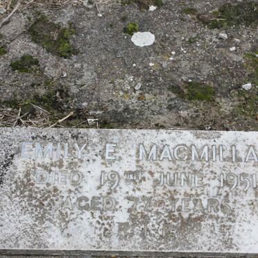 MACMILLAN Emily E. -1951