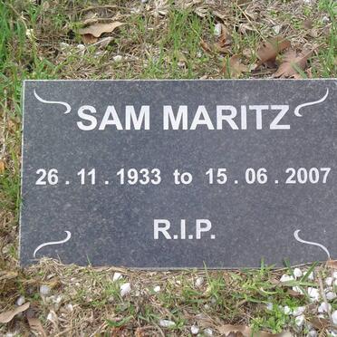 MARITZ Sam 1933-2007