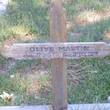 MARTIN Olive 19??-2005
