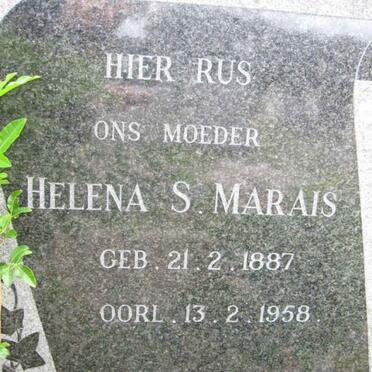 MARAIS Helena S. 1887-1958