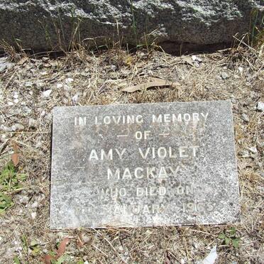 MACKAY Amy Violet -1965