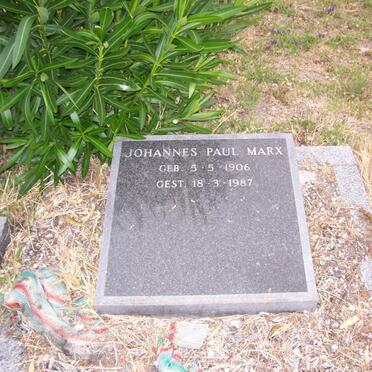 MARX Johannes Paul 1906-1987