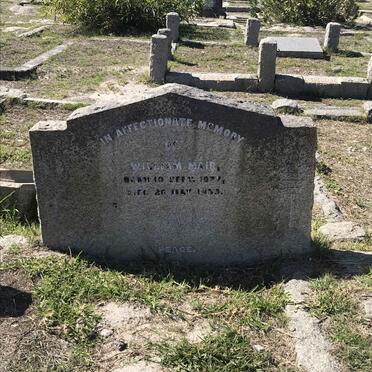 MAIR William 1877-1939