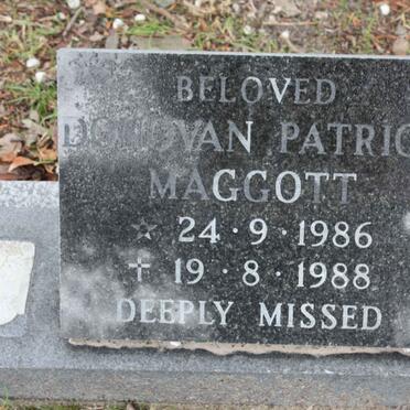 MAGOTT Donovan Patric 1986-1988