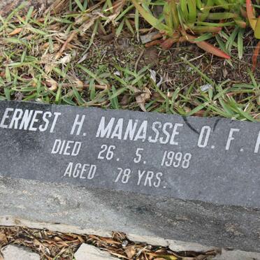 MANASSE Ernest H. -1998