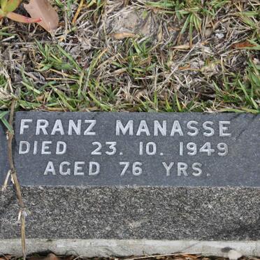 MANASSE Franz -1949