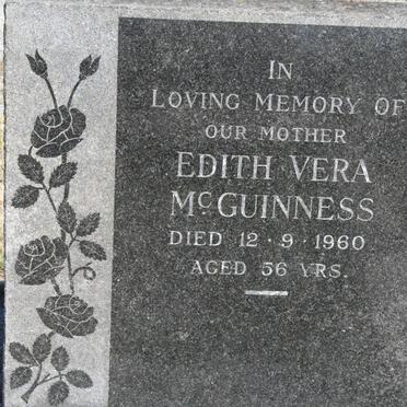 MCGUINNESS Edith Vera -1960