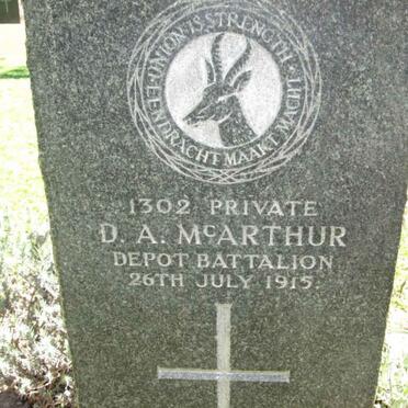 MCARTHUR D.A. -1915