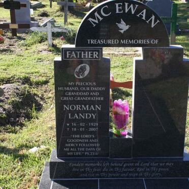 MCEWAN Norman Landy 1929-2007