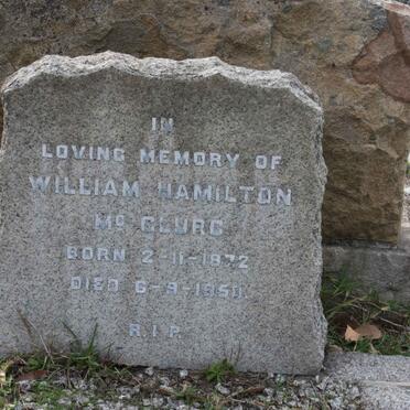 MCCLURG William Hamilton 1872-1958