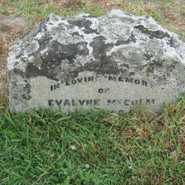 MCCOLM Evalyne -?