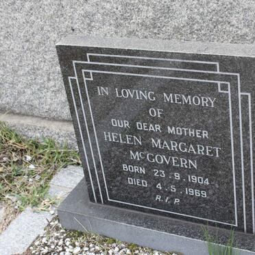 MCGOVERN Helen Margaret 1904-1969