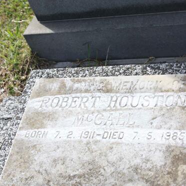MCCALL Robert Houston 1911-1985