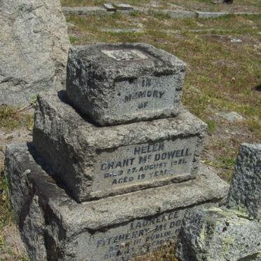 MCDOWELL Helen Grant -1921 :: MCDOWELL Laurence Fitzhenry 