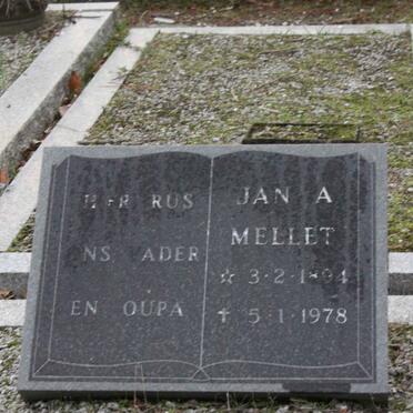 MELLET Jan A. 1894-1978