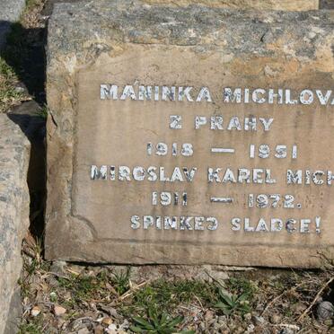 MICHL Miroslav Karel 1911-1972 & Maninka MICHLOVA z PRAHY 1918-1951