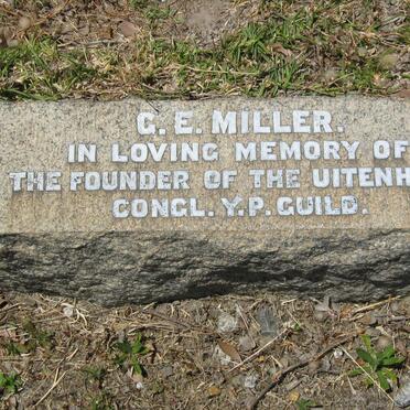 MILLER G.E. 