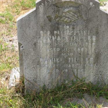 MILLER Daniel -1963 &amp; Hannah -1960