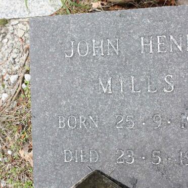 MILLS John Henry 1900-1978