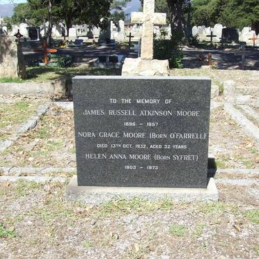 MOORE James Russell Atkinson 1895-1957 & Nora Grace OFARRELL -1932 :: MOORE Helen Anna SYFERT 1903-1973