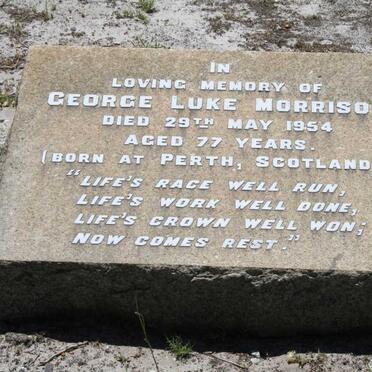 MORRISON George Luke -1954