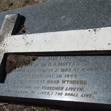 MOFFAT Ada 1865-1945