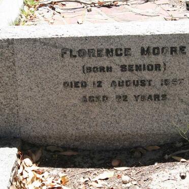 MOORE Florence nee SENIOR -1957