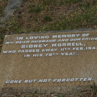 MORRELL Sidney -1945