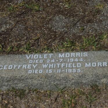 MORRIS Geoffrey Whitfield -1955 & Violet -1944