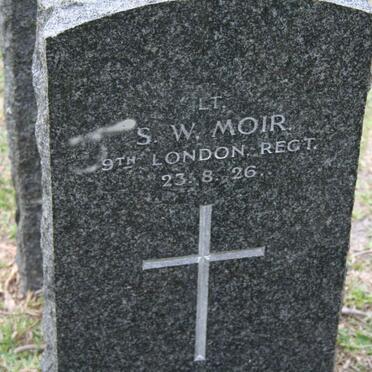 MOIR S.W. -1926